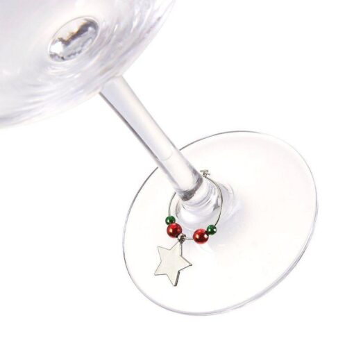Ziemassvētku Vīna Ballītes Wine Charms